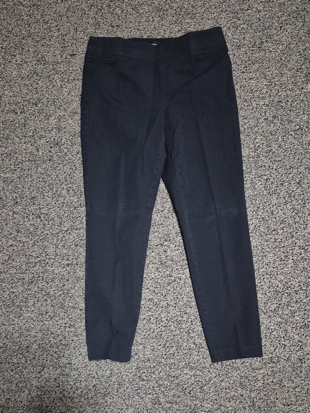 Talbots Black Cropped Ankle Pants